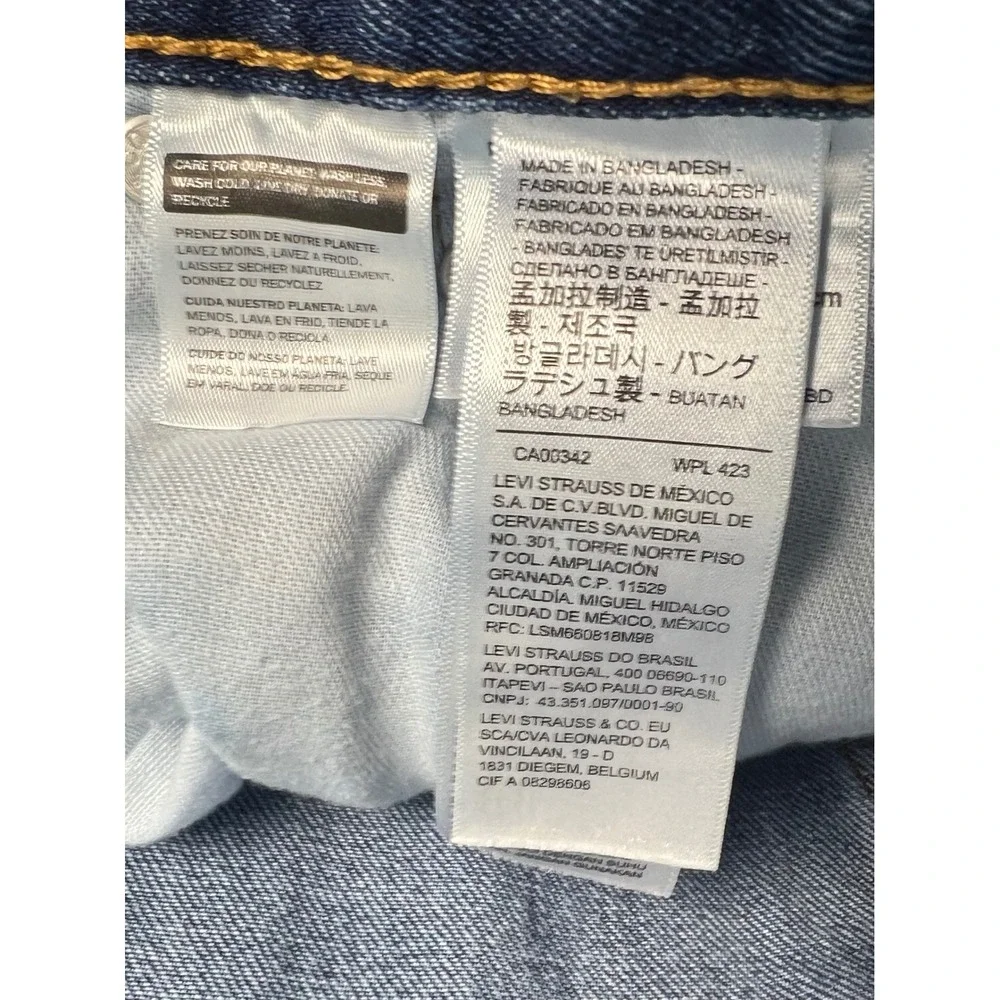Levis 550 Relaxed Fit Tapered Leg Jeans Mens 40x32 Medium Wash Denim 5-Pocket
